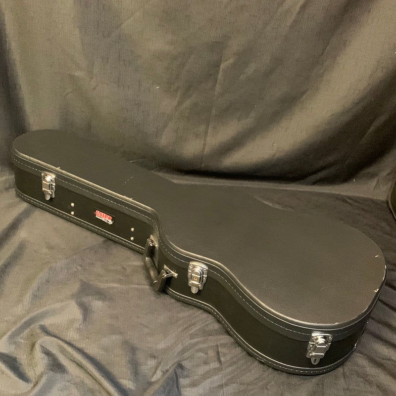 Used Aria 151 Lil' Aria Mini Acoustic Guitar w/ Case - Matte Orange Sunburst 071123