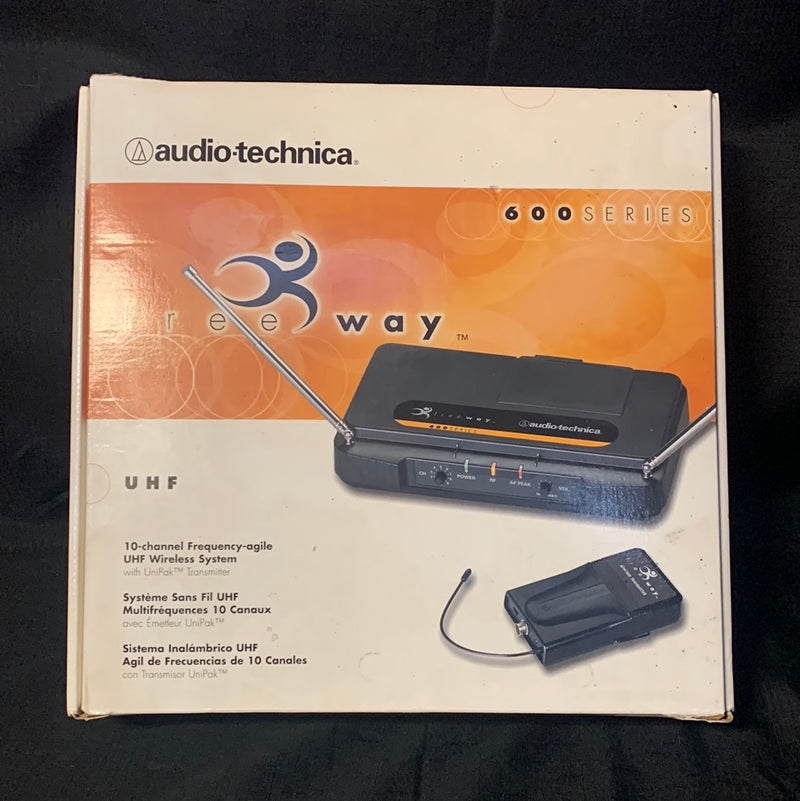Used Audio Technica ATW-601A/G Freeway Instrument Wireless System 072423