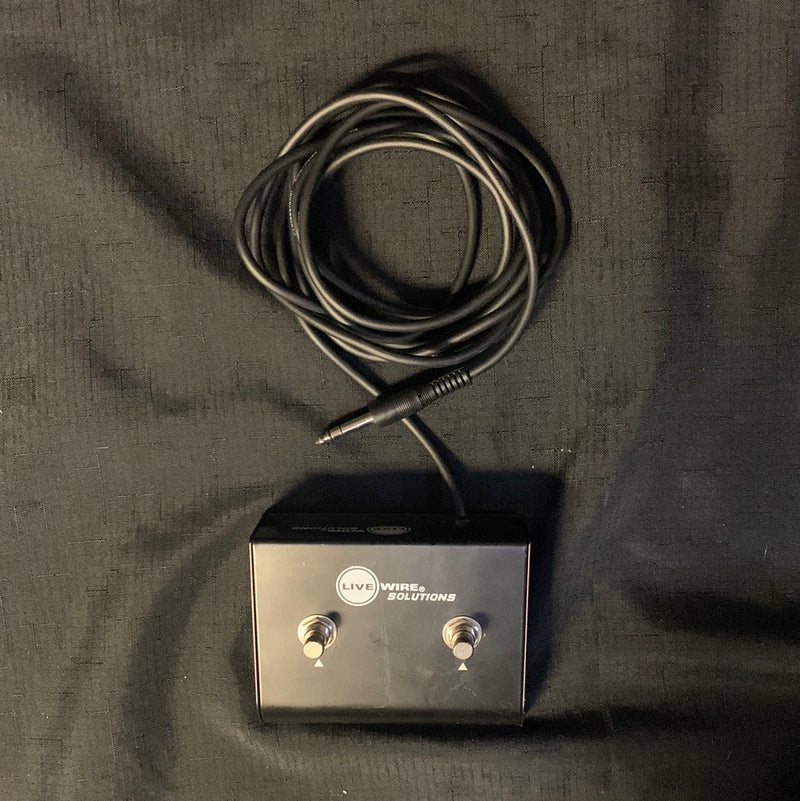 Used Livewire LWS22 Dual Latching Footswitch 072423