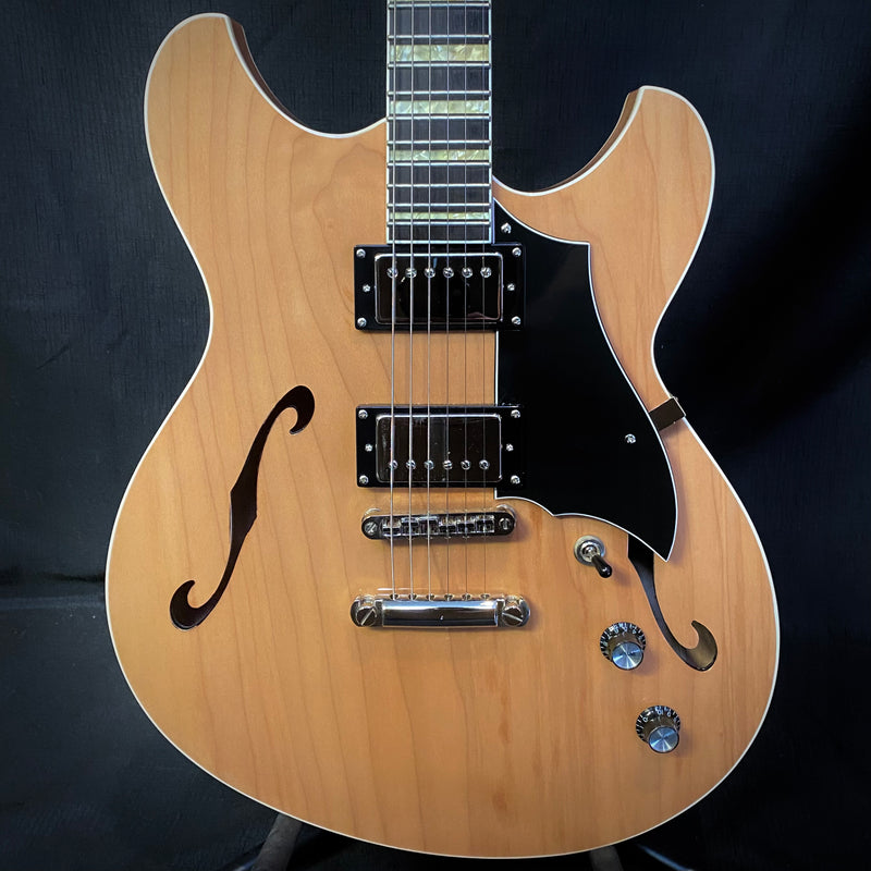 Used Rivolta Regata VII Semi-Hollow Body Electric Guitar w/ Bag - Acero Glow 070823