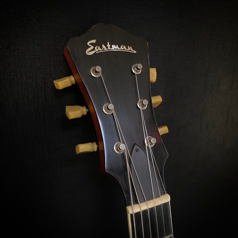 Used Eastman T64/v Hollow Body Electric Guitar w/ Case - Antique Classic Finish 070823