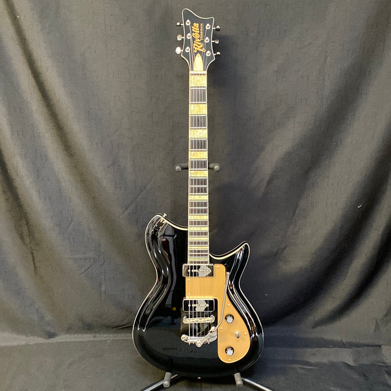 Used Rivolta Combinata XVII Electric Guitar w/ Bag - Toro Black 061923