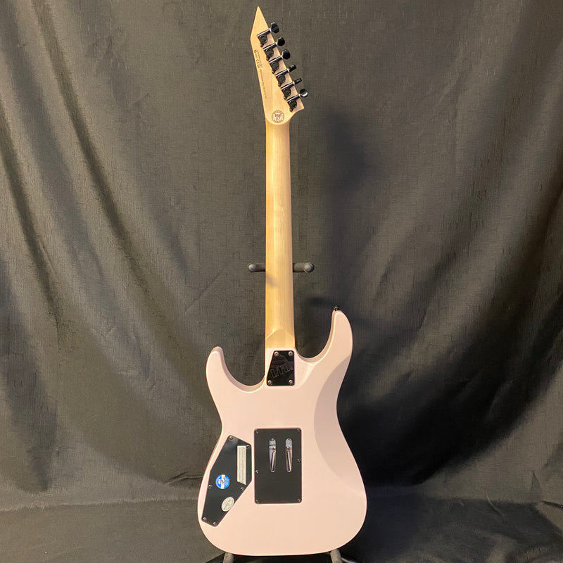 Used ESP LTD Mirage Deluxe 87 Electric Guitar w/ Bag - Pearl Pink 071923