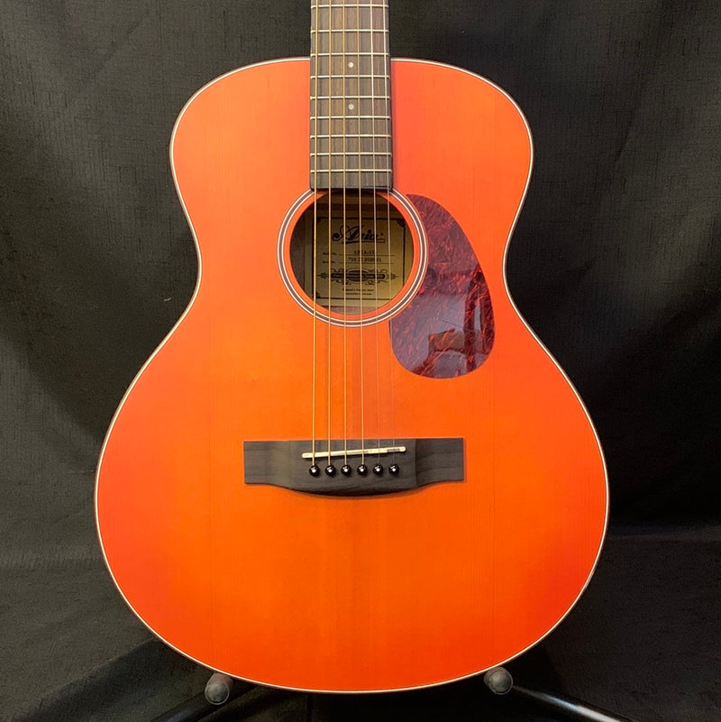 Used Aria 151 Lil' Aria Mini Acoustic Guitar w/ Case - Matte Orange Sunburst 071123