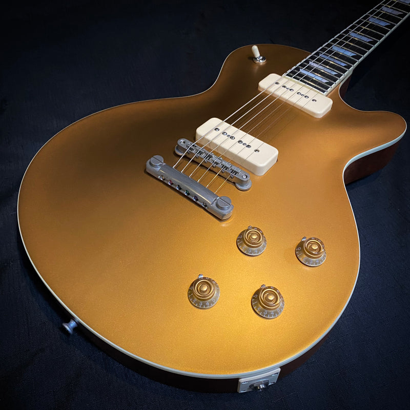 Eastman SB56/n-GD Vintage Nitro Solid Body Electric Guitar - Goldtop