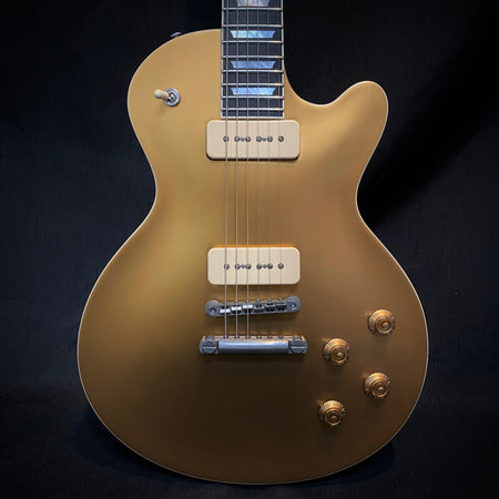 Eastman SB56/n-GD Vintage Nitro Solid Body Electric Guitar - Goldtop