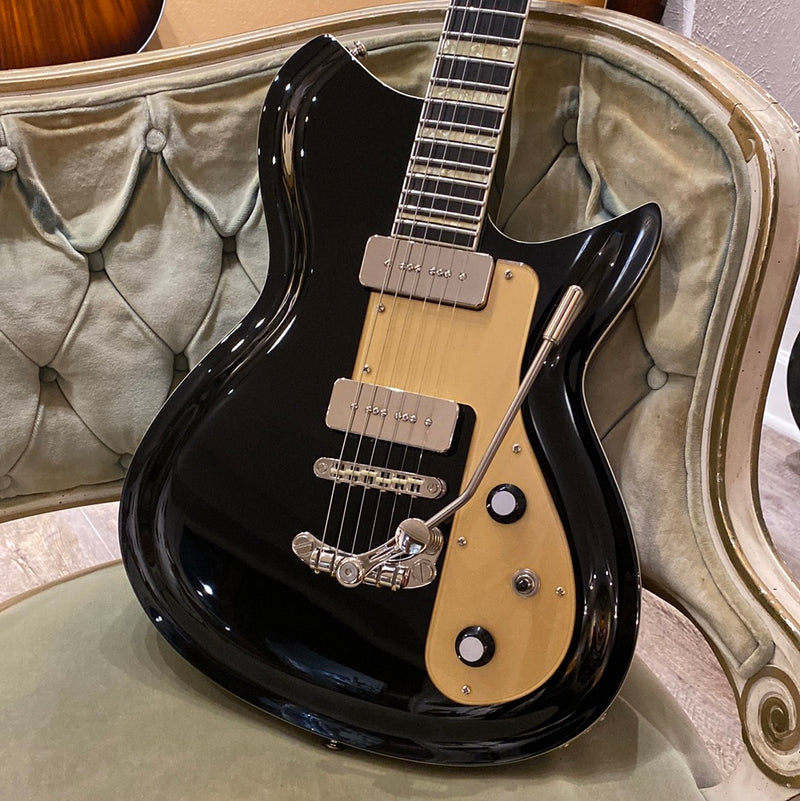Used Rivolta Combinata XVII Electric Guitar w/ Bag - Toro Black 061923