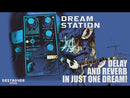 Death by Audio Dream Station Stereo Reverb & Delay Pedal