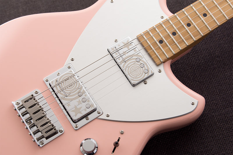 Reverend Billy Corgan Signature Series Z-One Electric Guitar - Orchid Pink