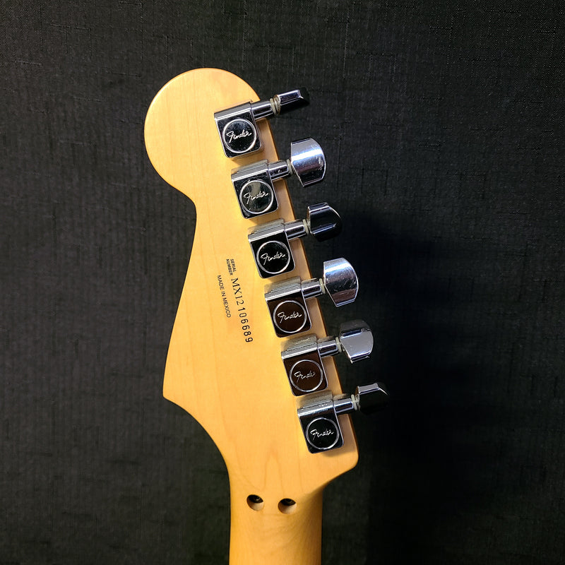 Used Fender Standard Stratocaster HSS w/ Locking Tremolo w/ Bag - Arctic White 030924
