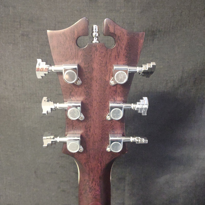 D'Angelico Premier Tammany LS Acoustic Guitar - Natural Mahogany