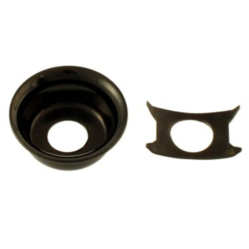 Allparts Input Cup Jackplate for Telecaster® - Black