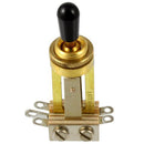 Allparts Switchcraft Three-Way Toggle Switch - Gold