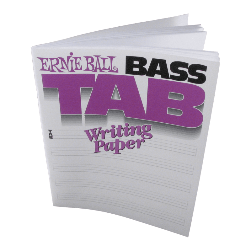 Ernie Ball Blank Bass Tab Paper