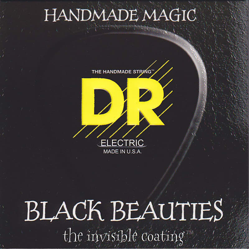 DR Strings BKB-45 Black Beauties Bass Strings 45-105