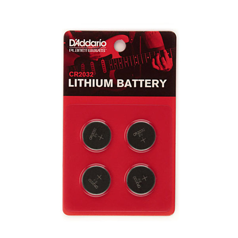 D'Addario Lithium Battery - 4 Pack