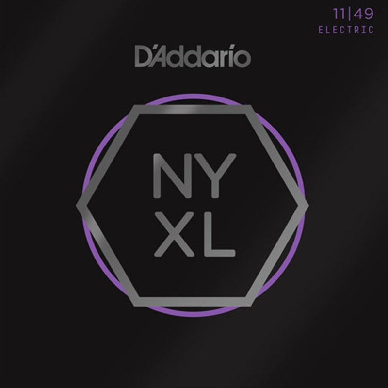D'Addario NYXL Electric Guitar Strings - Medium Gauge 11-49