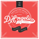 D'Angelico Prohibition Bronze Acoustic Guitar Strings - 13-56