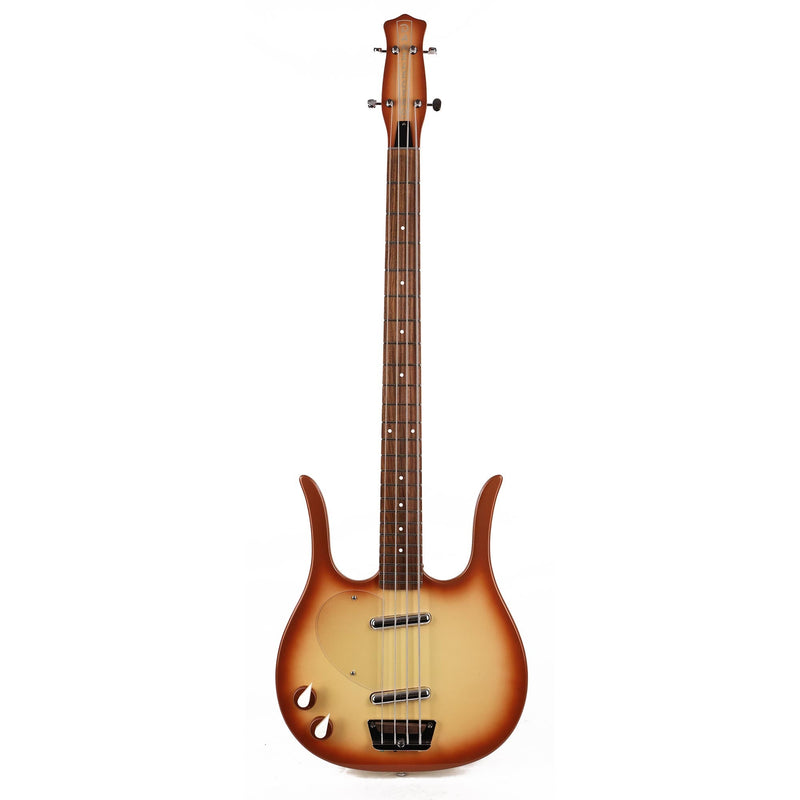 Danelectro Left Handed Longhorn Bass - Copperburst