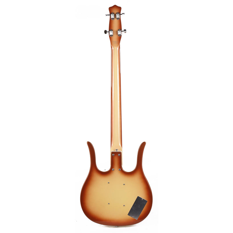 Danelectro Left Handed Longhorn Bass - Copperburst