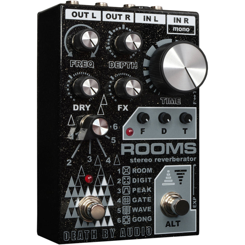 Death By Audio Rooms Stereo Reverb Pedal