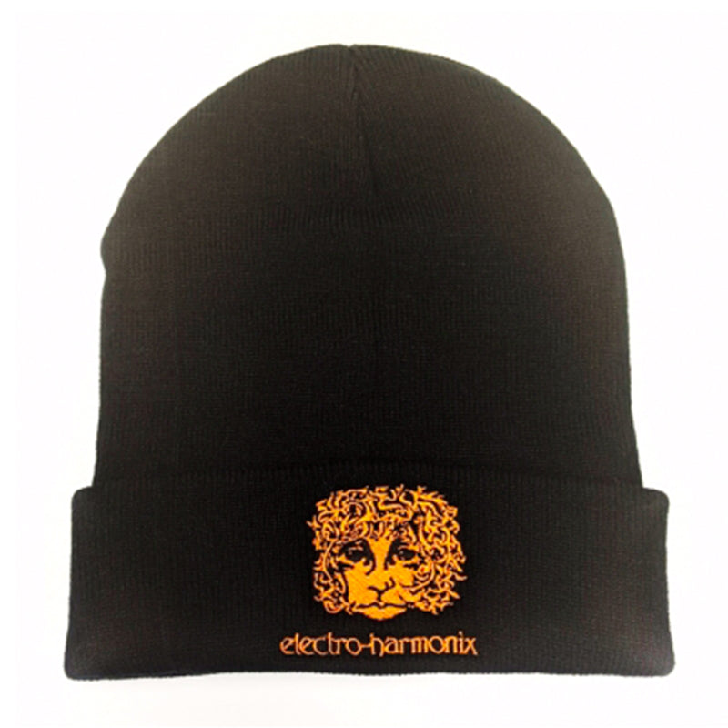 Electro Harmonix Beanie - Black / Orange Logo