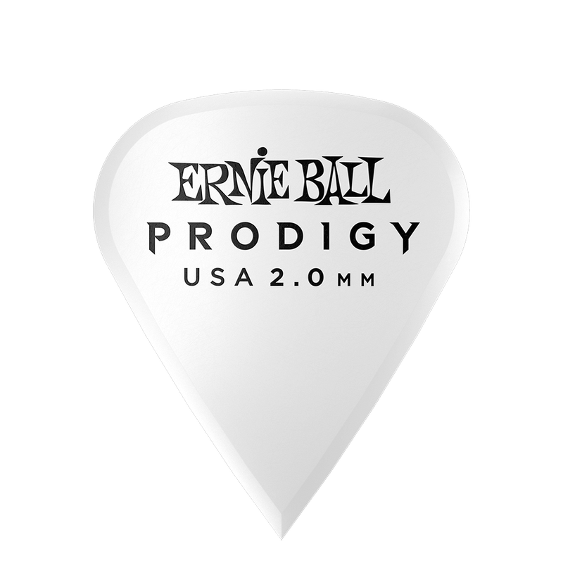 Ernie Ball Sharp Prodigy Picks (6 Pack) - 2.0mm
