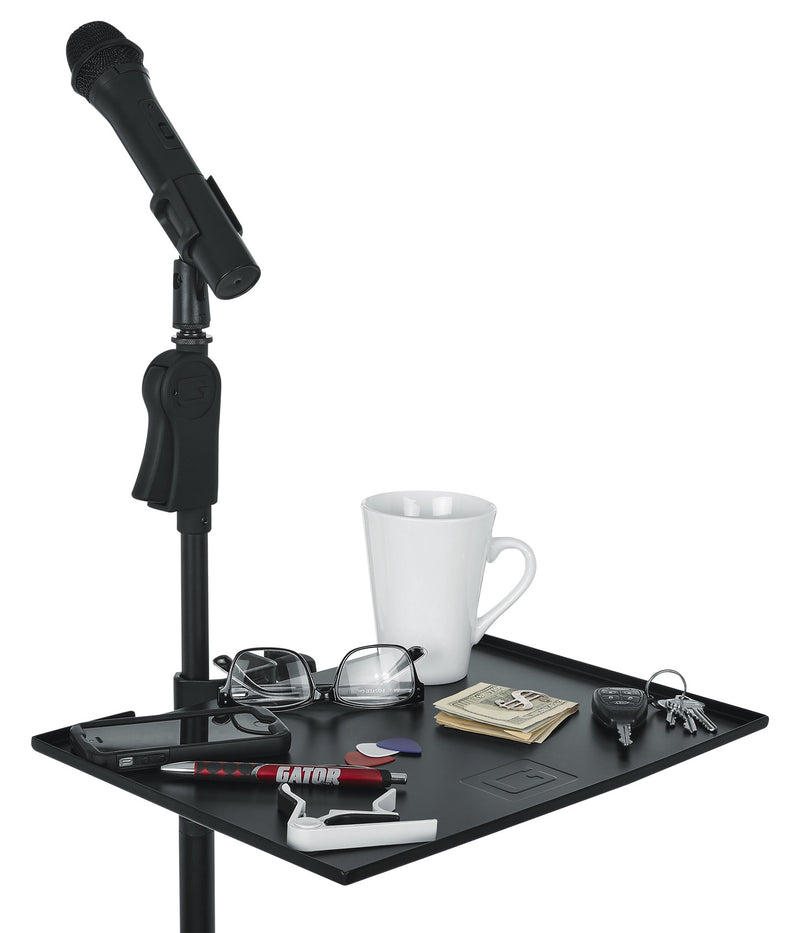 Gator Frameworks Large Accessory Tray for Mic Stand - 11x15