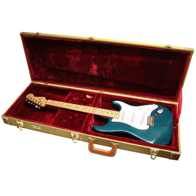 Gator Deluxe Tweed Case for Electric Guitar