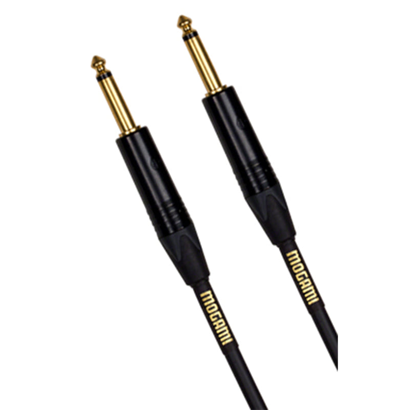 Mogami Gold Instrument Cable -  Straight Ends - 18'