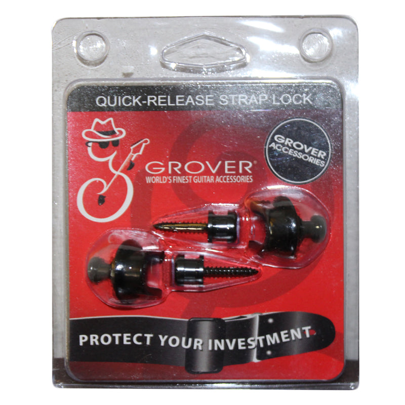 Grover Quick Release Strap Locks - Black