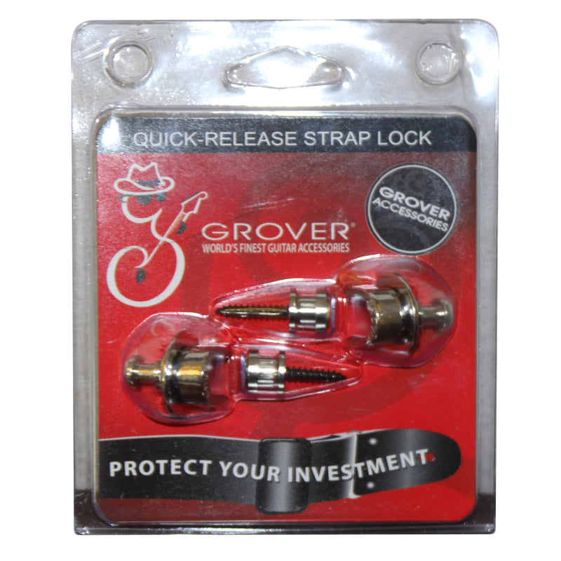 Grover Quick Release Strap Locks - Chrome