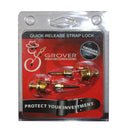 Grover Quick Release Strap Locks - Gold