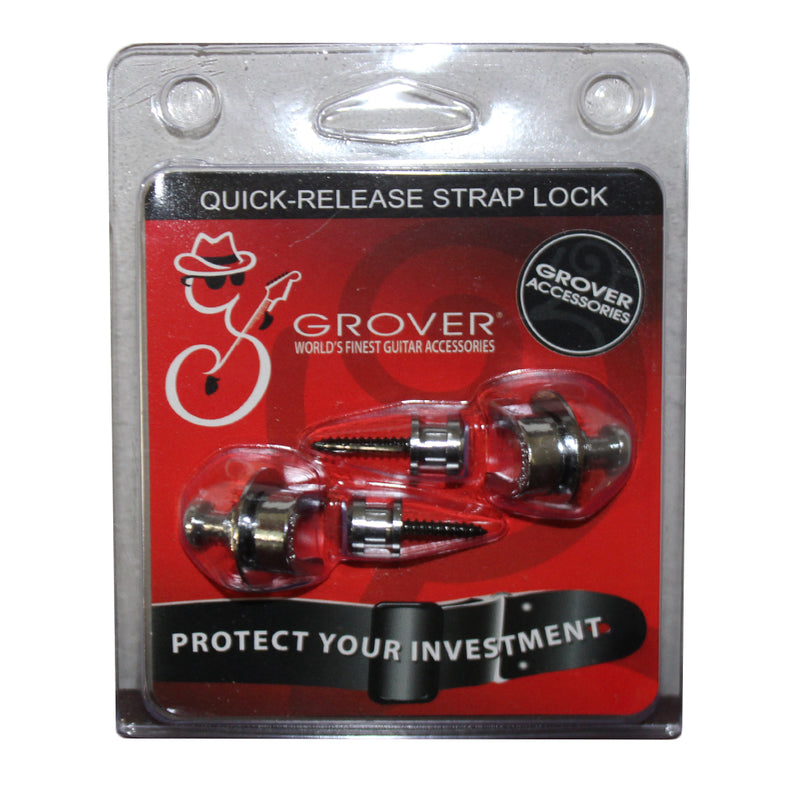Grover Quick Release Strap Locks - Nickel