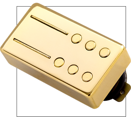 Railhammer Hyper Vintage Humbucker Bridge Pickup - Gold