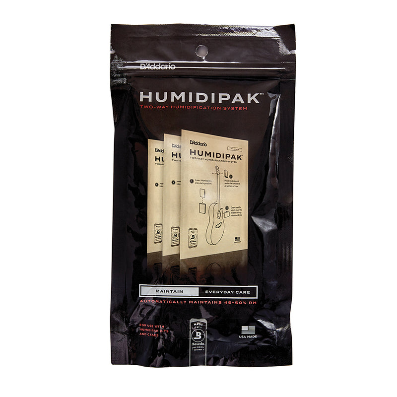 D'Addario Humidipak Replacement Packets (3 pack)