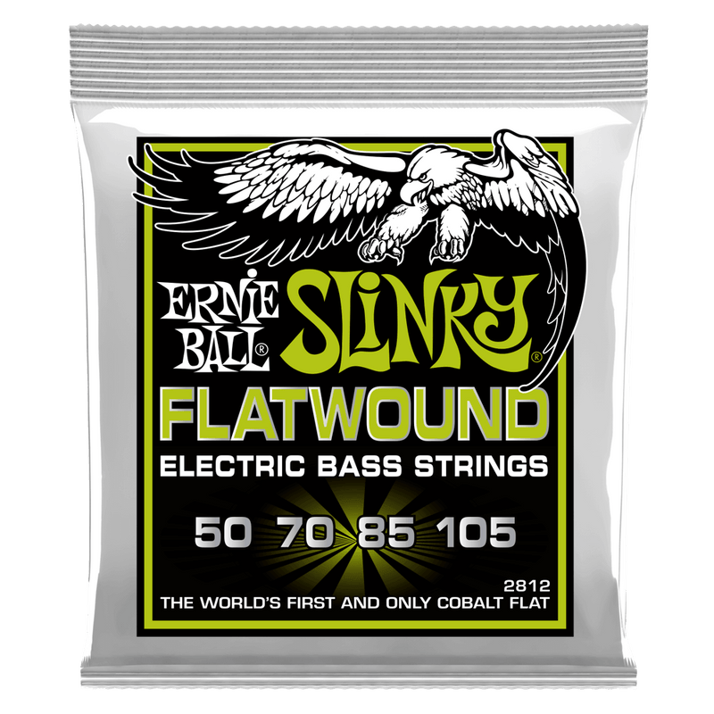 Ernie Ball Regular Slinky Flatwound Cobalt Electric Bass Strings