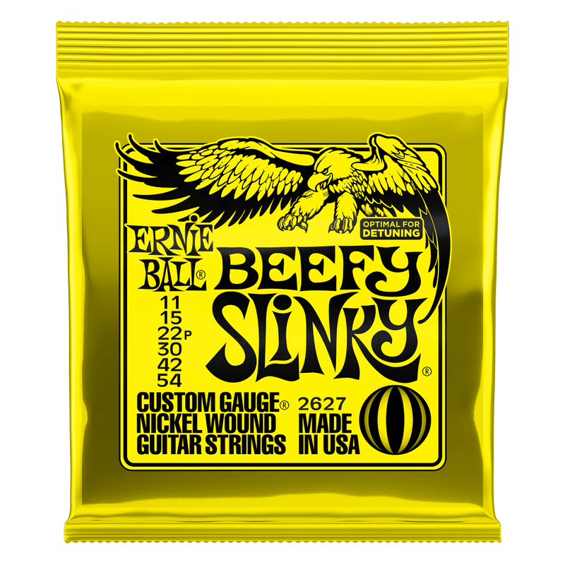 Ernie Ball Beefy Slinky Nickel Wound Electric Guitar Strings