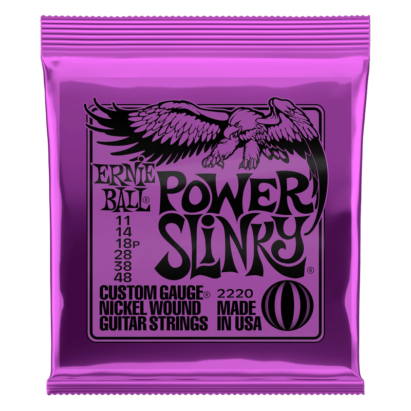 Ernie Ball Power Slinky Nickel Wound Electric Guitar Strings