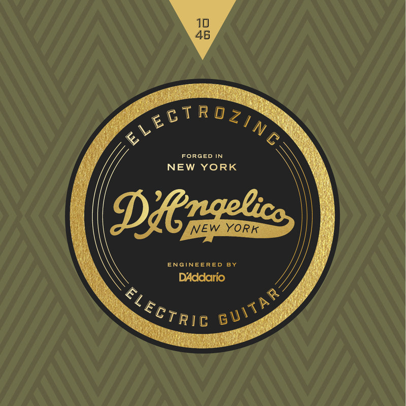 D'Angelico Electrozinc Strings - 10-46