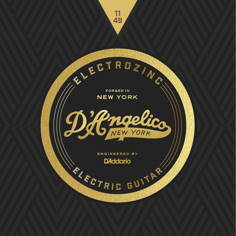 D'Angelico Electrozinc Strings - 11-49