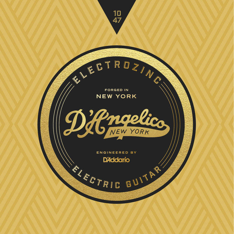 D'Angelico Electrozinc Strings - Jazz 10-47