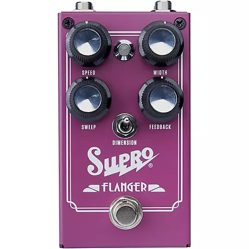 Supro Analog Flanger Pedal