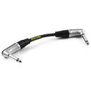Mogami CorePlus Patch Cable - Right Angles - 6"