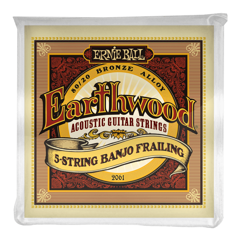 Ernie Ball Earthwood 5-String Banjo Frailing Strings