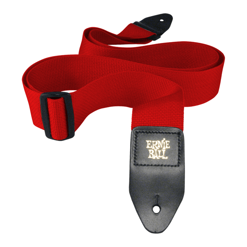 Ernie Ball Polypro Guitar Strap - Red