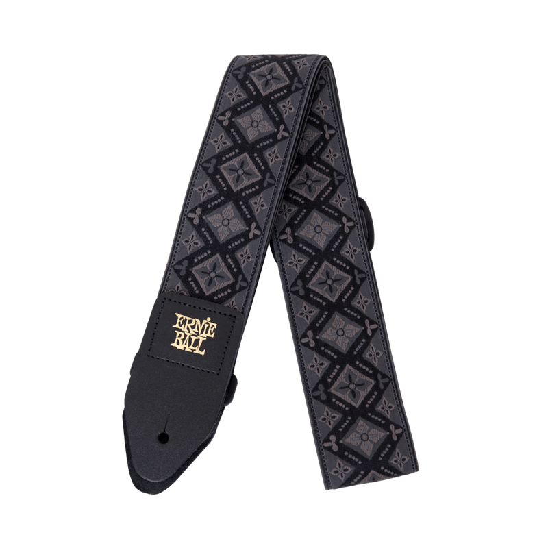 Ernie Ball Classic Jacquard Guitar Strap - Regal Black