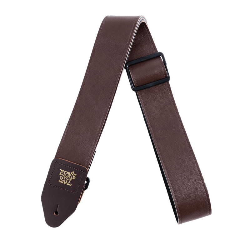 Ernie Ball 2" Italian Leather Strap - Brown