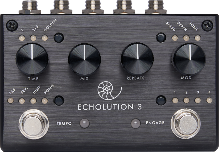 Pigtronix Echolution 3 Stereo Multi-Tap Delay Pedal
