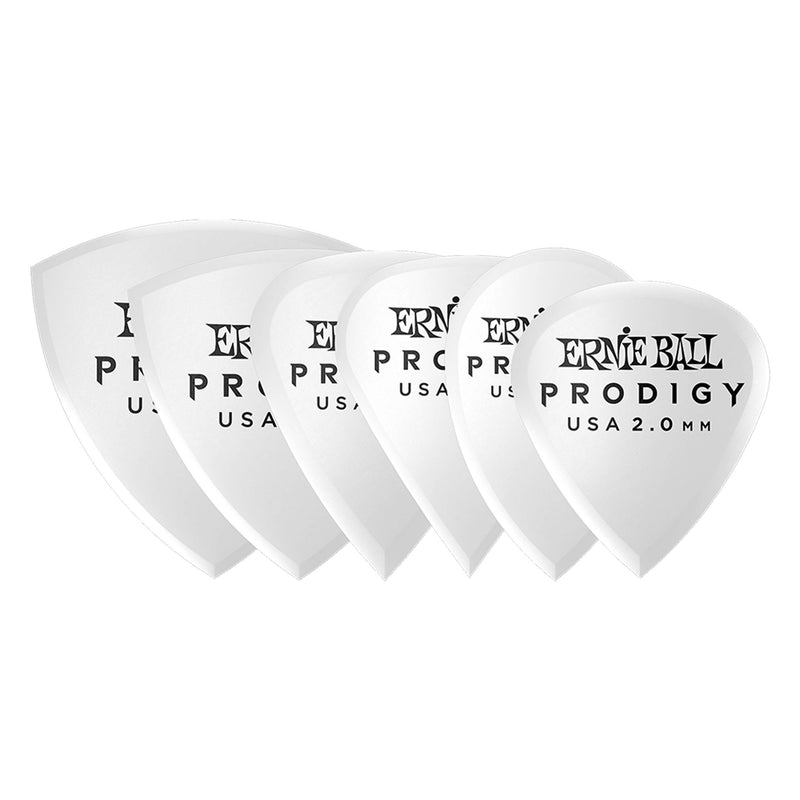 Ernie Ball Prodigy Picks - Multipack - 2.0mm - 6 Pack